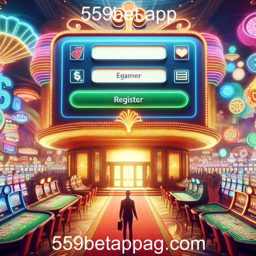Descubra a Categoria 'Registrar' no 559bet App